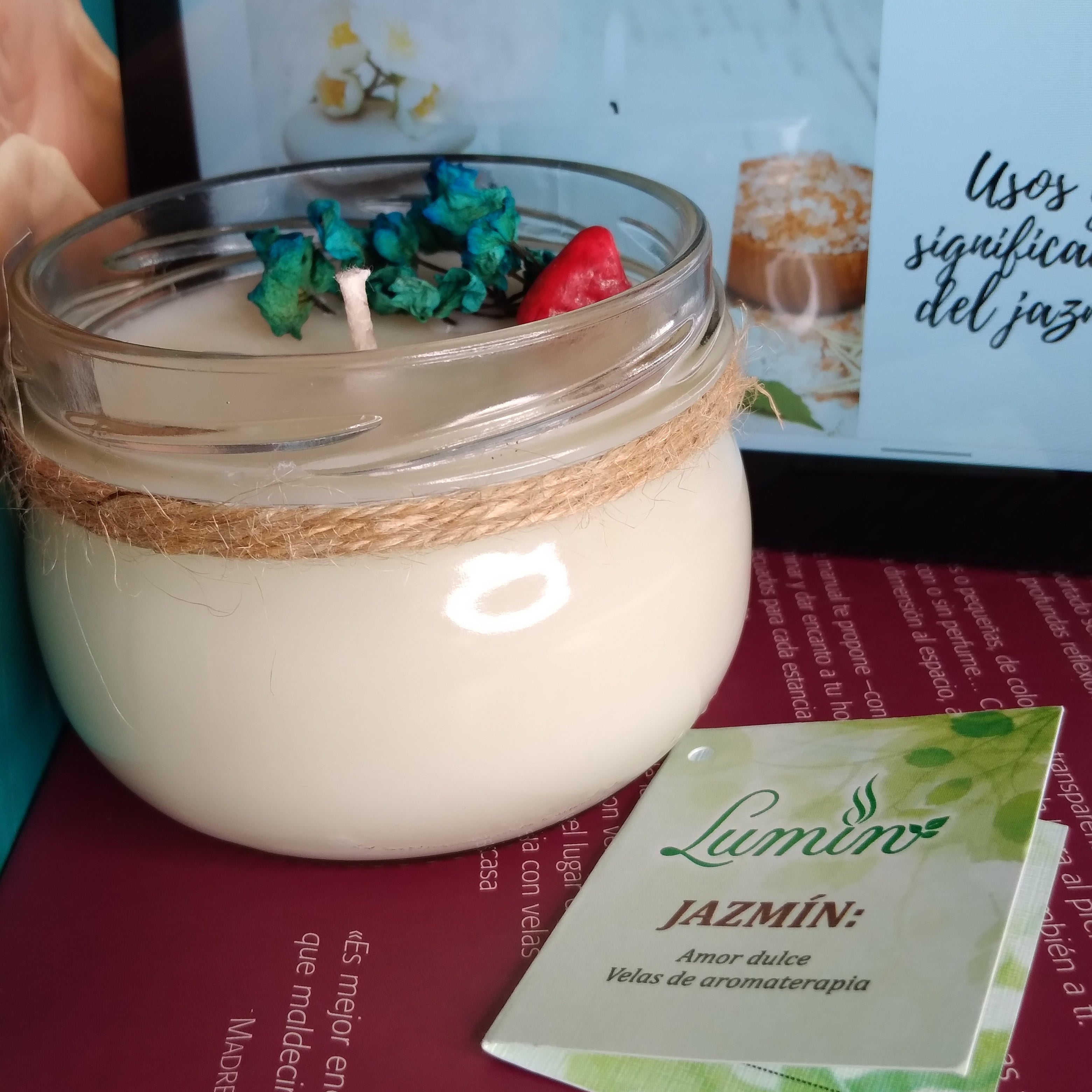 Vela Aromática  De Jazmín