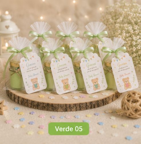 Velas Para  Recuerditos De Baby Shower