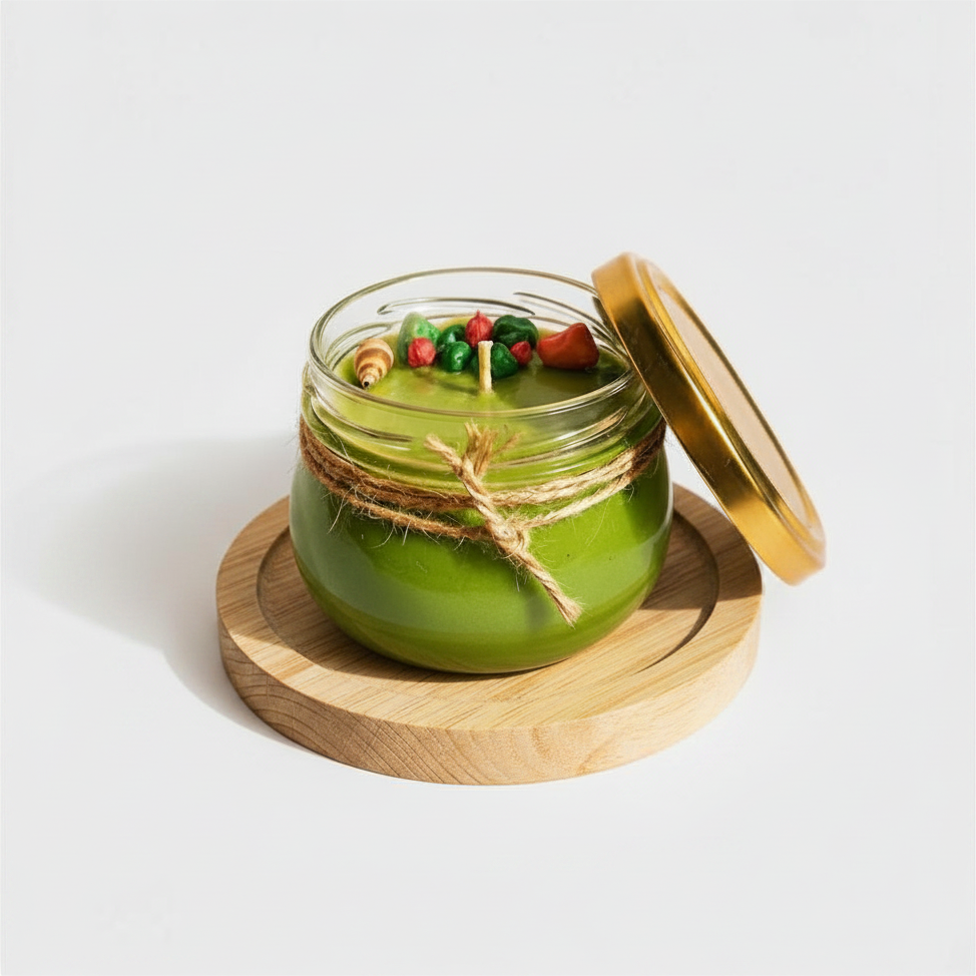 Vela Aromática De  Eucalipto