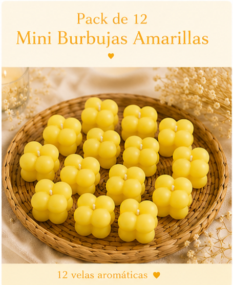 Pack de Velas Decorativas Lumin