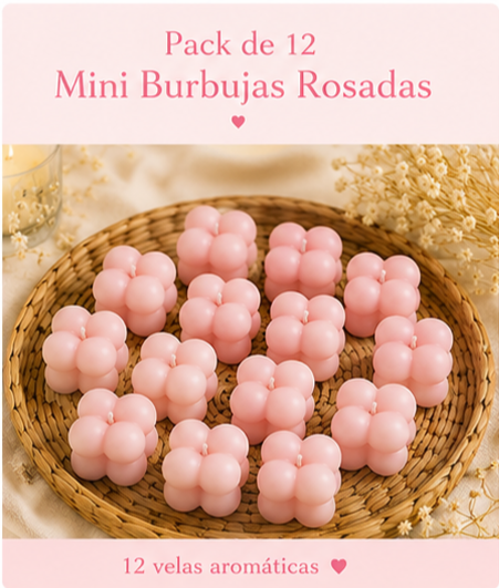 Pack de Velas Decorativas Lumin