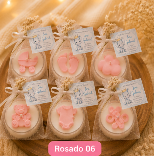 Velas Para  Recuerditos De Baby Shower