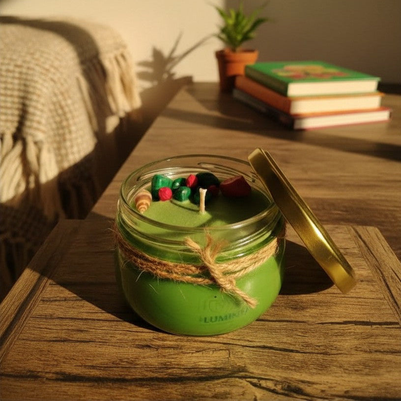 Vela Aromática De  Eucalipto