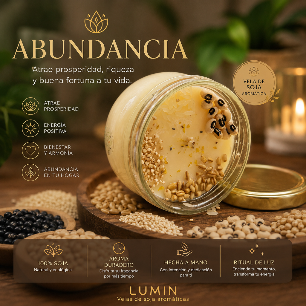 Vela Aromática De  Abundancia