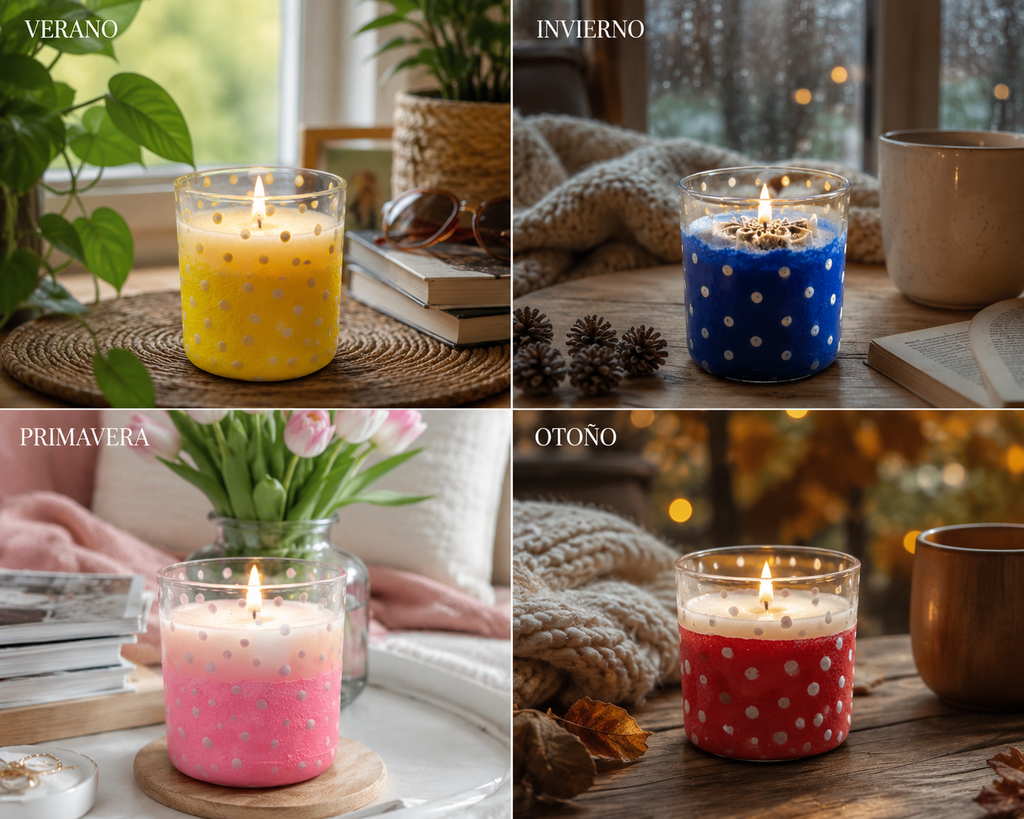 Vela Aromática De Estaciones