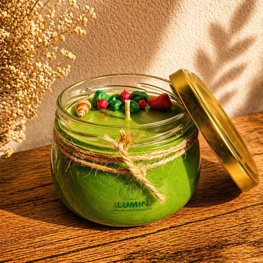 Vela Aromática De  Eucalipto