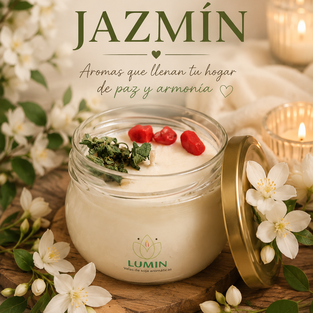 Vela Aromática  De Jazmín