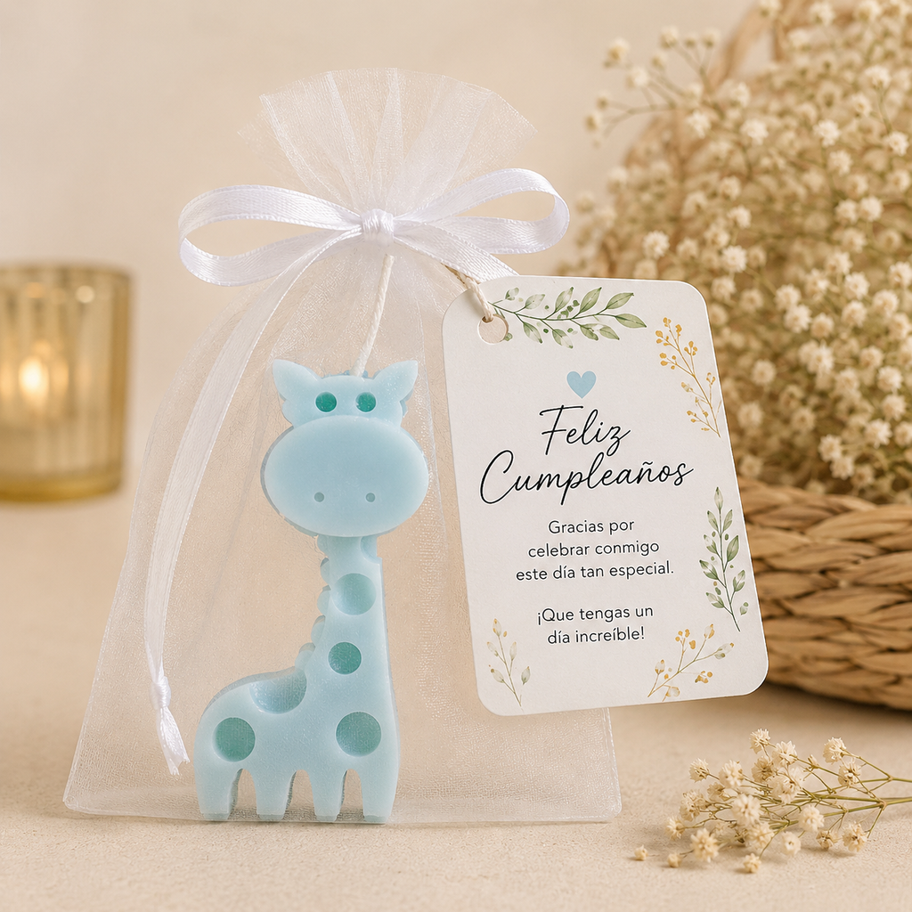 Velas Para  Recuerditos De Baby Shower