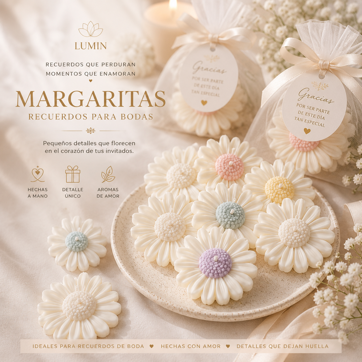 Velas Para  Recuerditos De Bodas