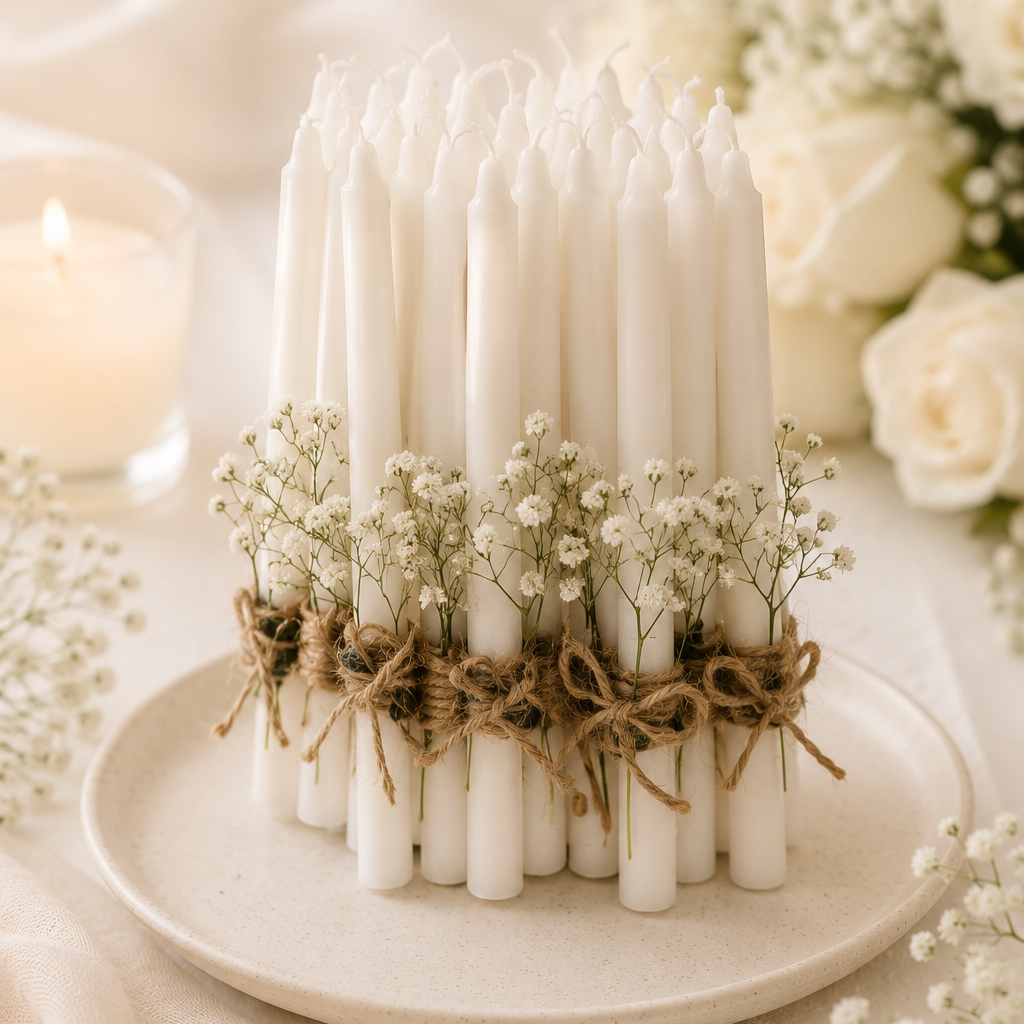 Velas Para  Recuerditos De Bodas