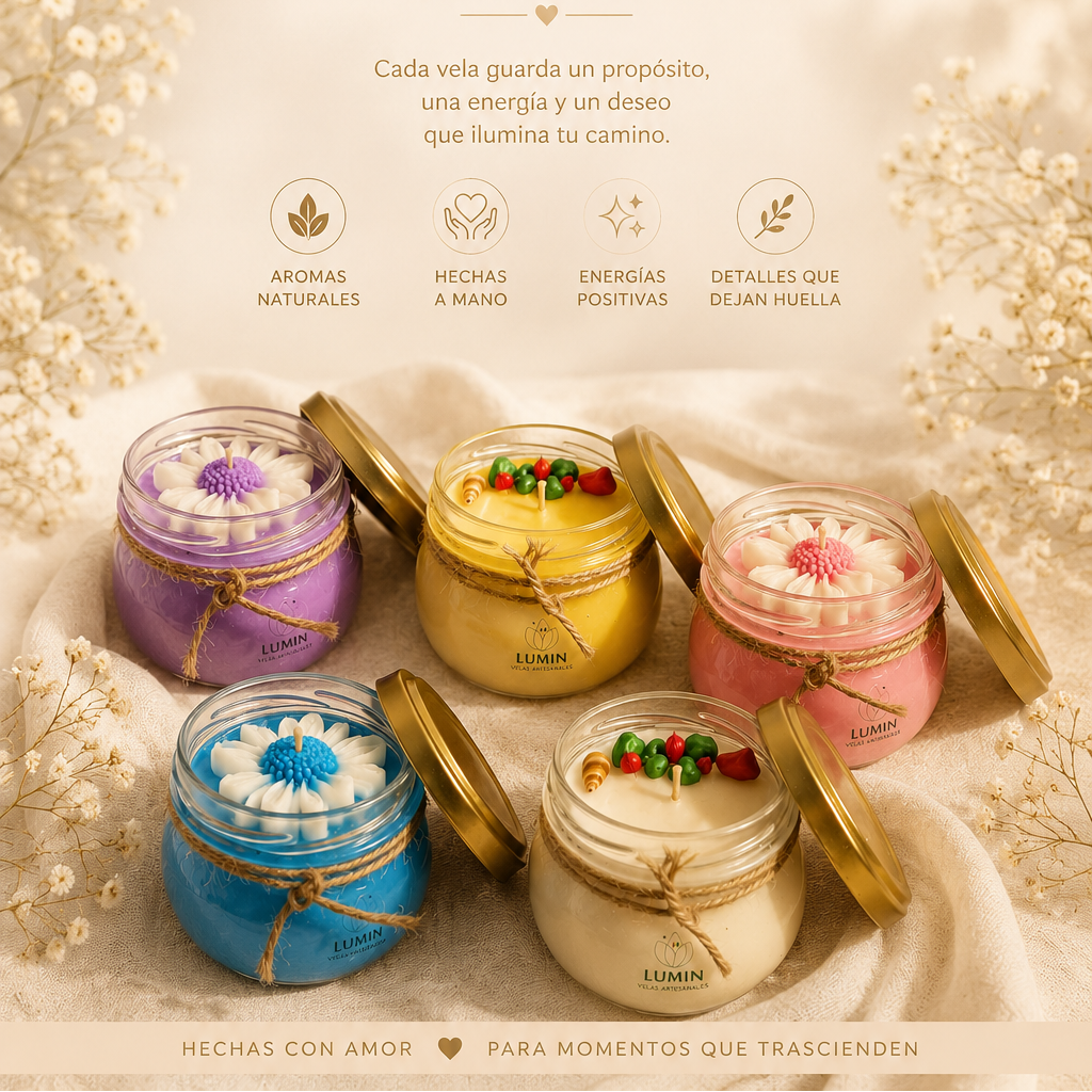 Vela Aromática de Intención