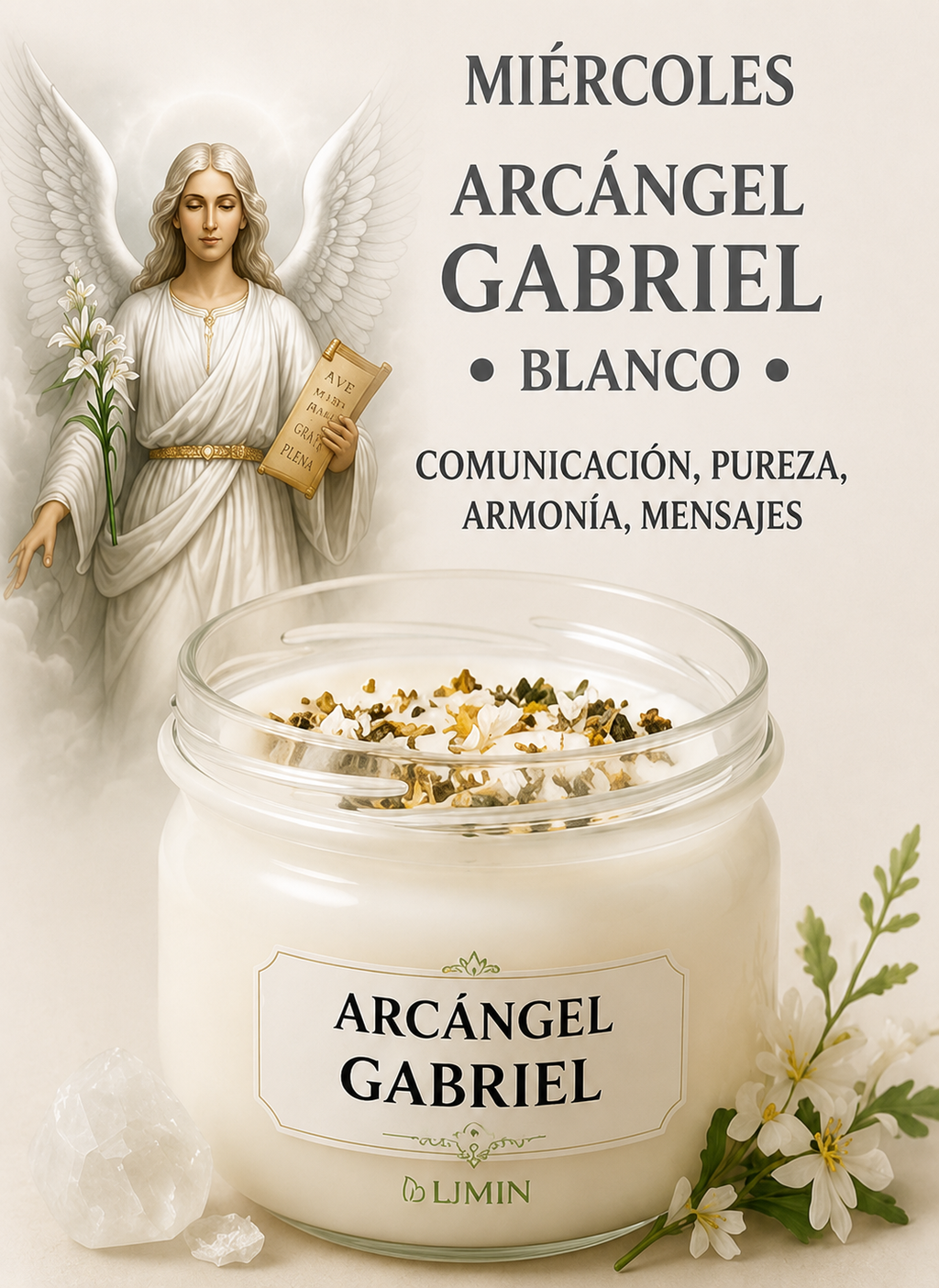 Velas Aromáticas Colección de los 7 Arcángeles
