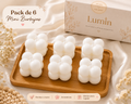 Velitas Aromáticas Pack de 6 Velitas Mini Burbujas