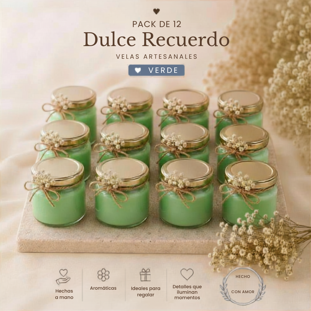 Pack de Velas Decorativas Lumin