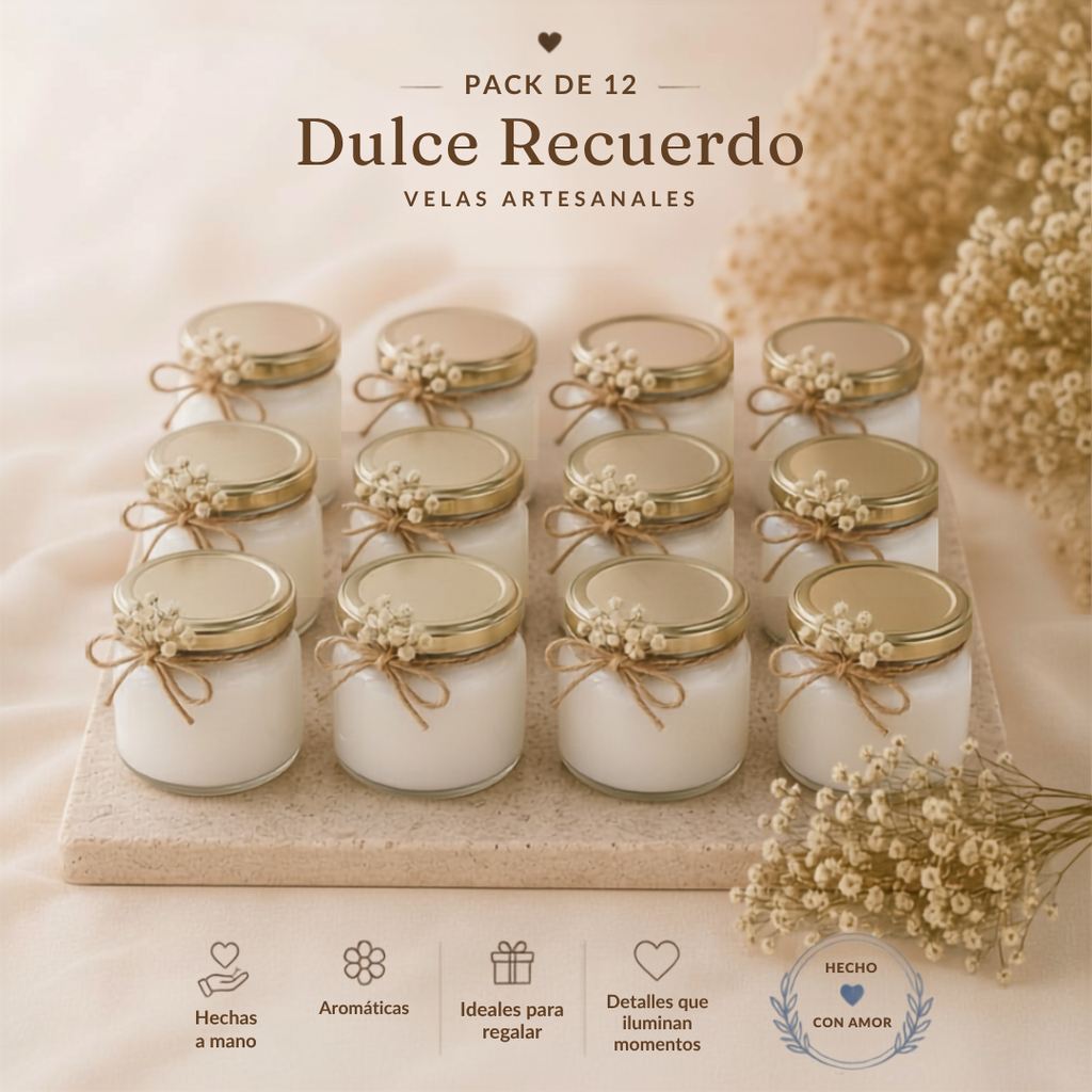 Pack de Velas Decorativas Lumin