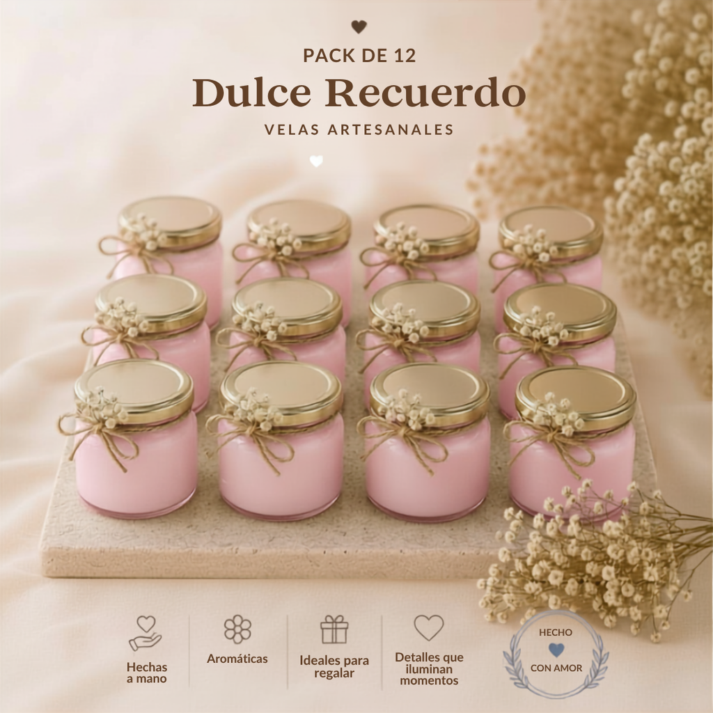 Pack de Velas Decorativas Lumin