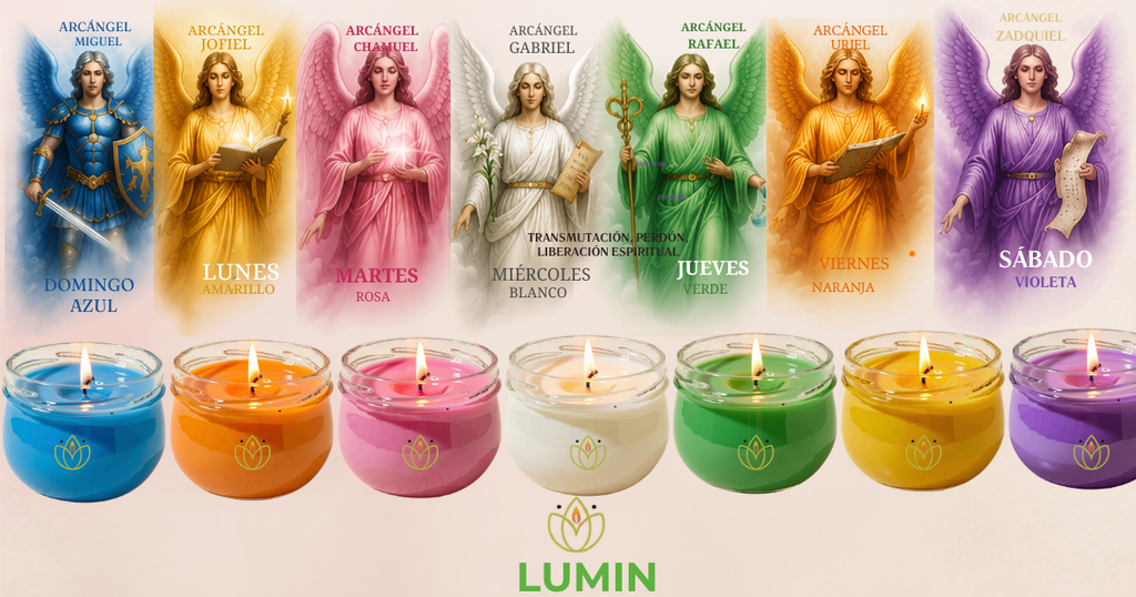 Velas Aromáticas De los 7 Arcángeles