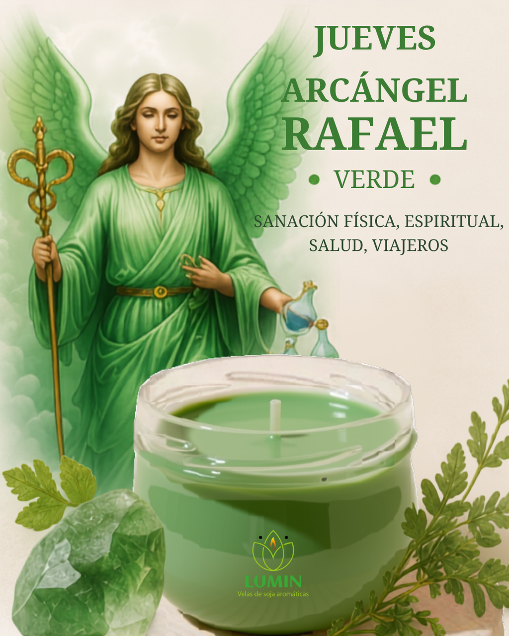 Velas Aromáticas De los 7 Arcángeles