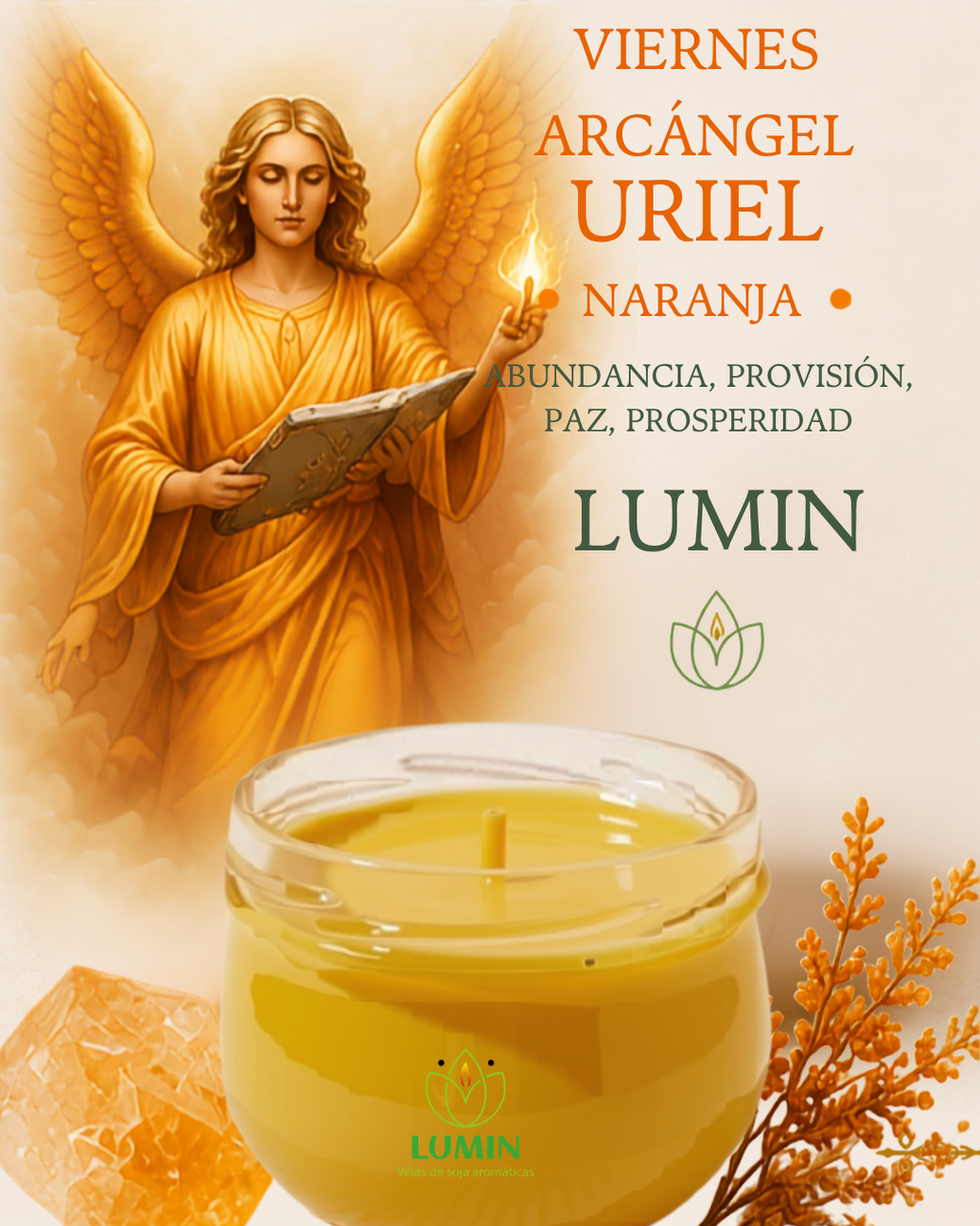 Velas Aromáticas De los 7 Arcángeles
