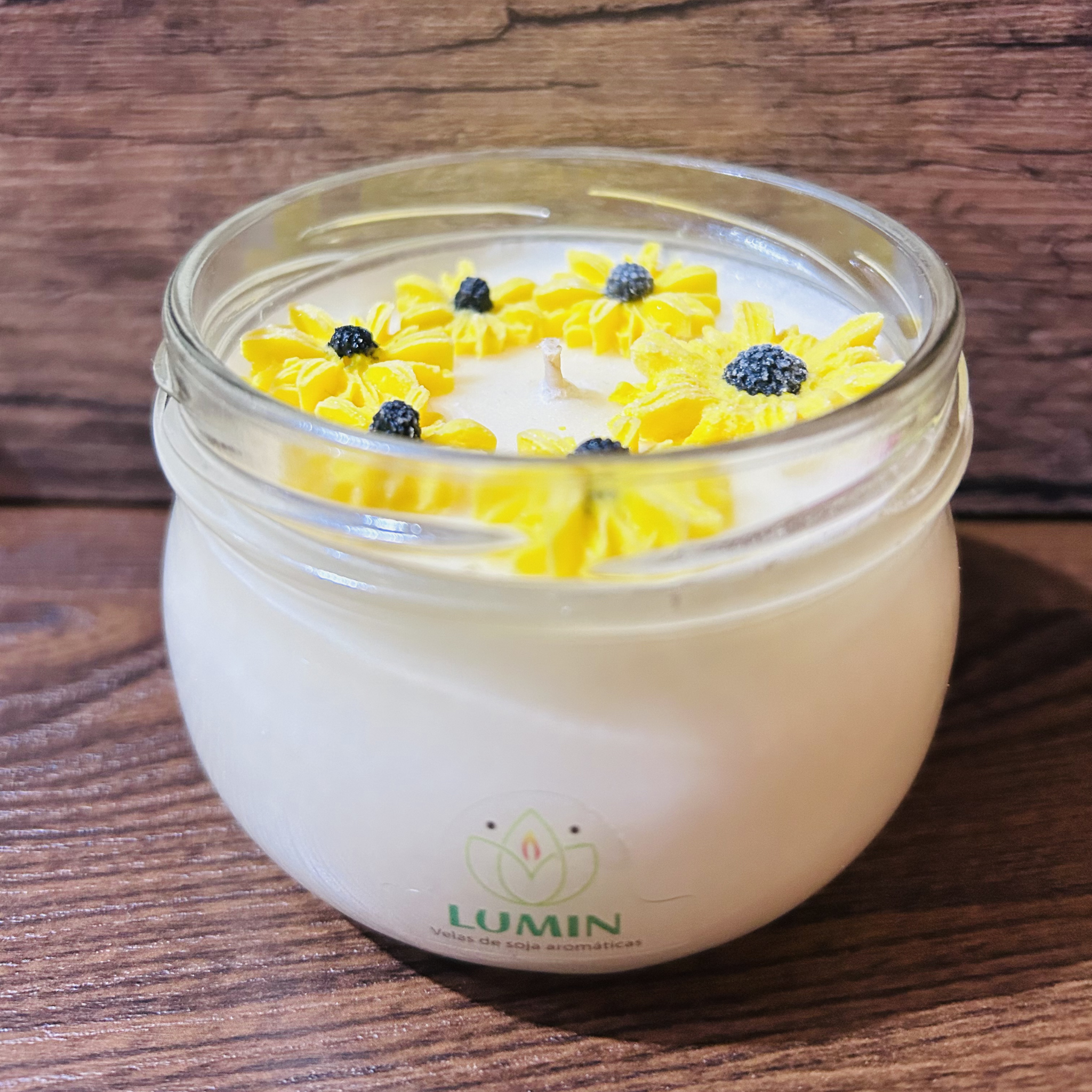 Vela Aromática De Girasol