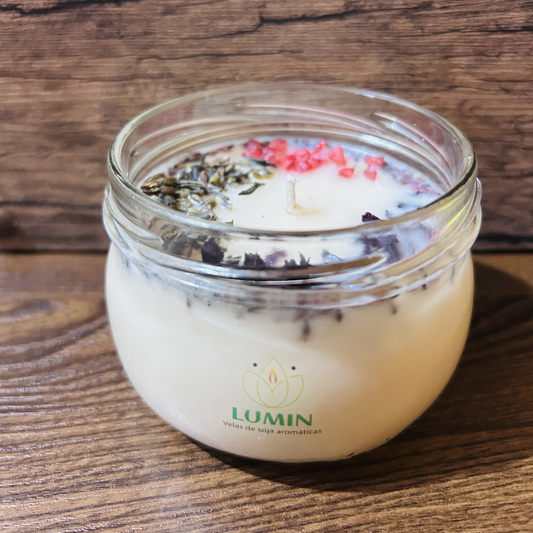 Vela Aromática De Lavanda