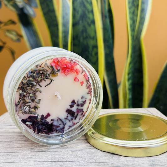 Vela Aromática De Lavanda