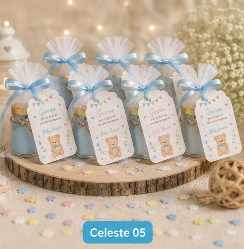 Velas Para  Recuerditos De Baby Shower