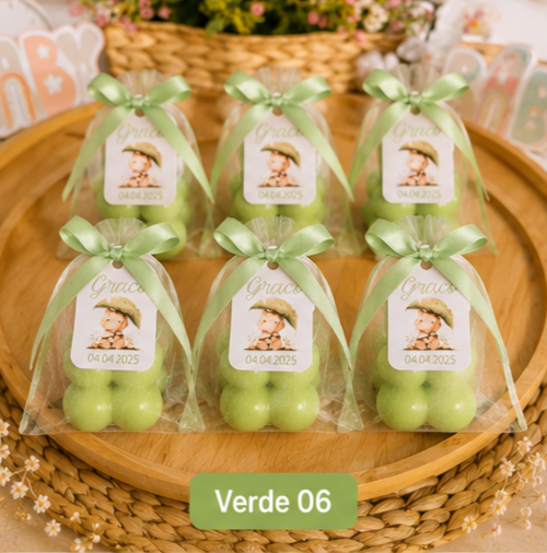 Velas Para  Recuerditos De Baby Shower