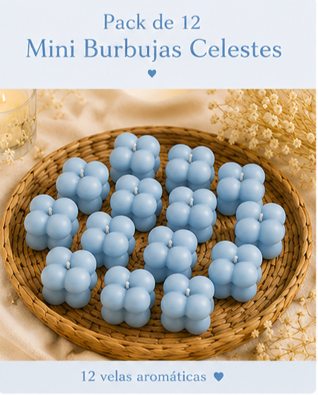 Pack de Velas Decorativas Lumin