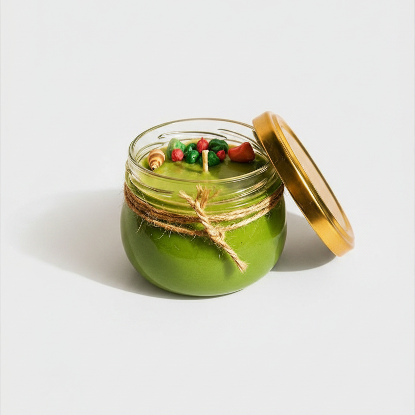 Vela Aromática De  Eucalipto