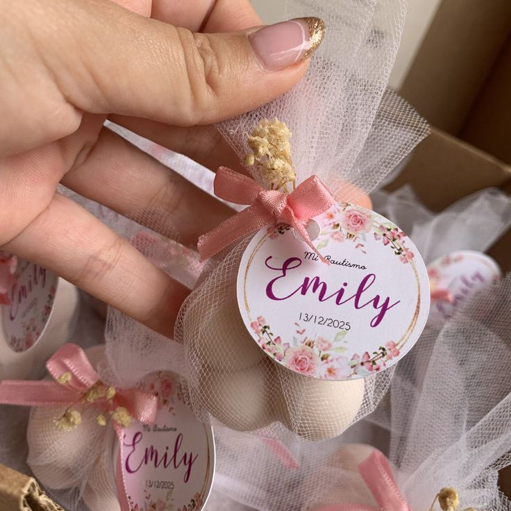 Velas Para  Recuerditos De Bautizos