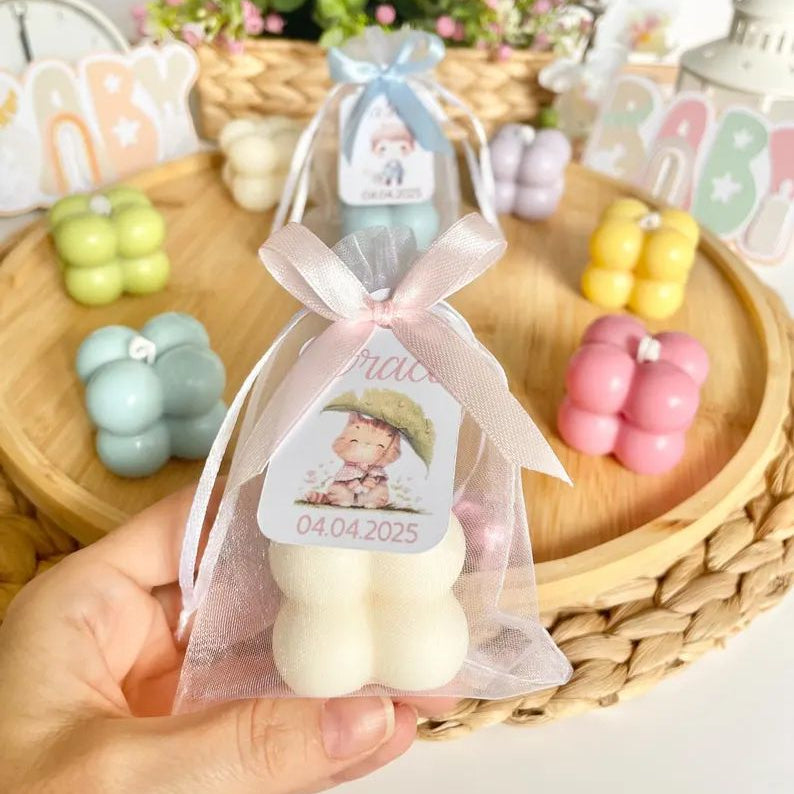 Velas Para  Recuerditos De Baby Shower