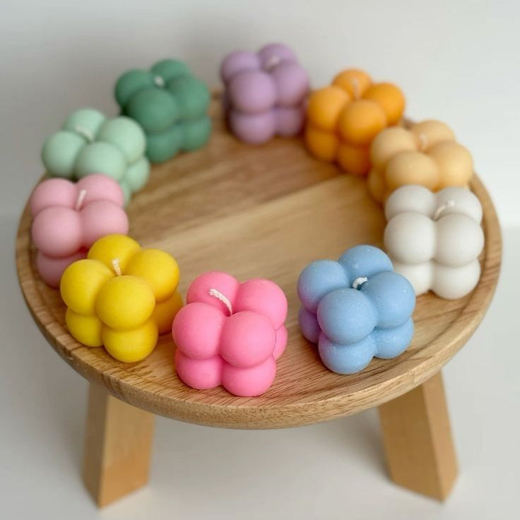 Velitas Aromáticas Mini Burbujas