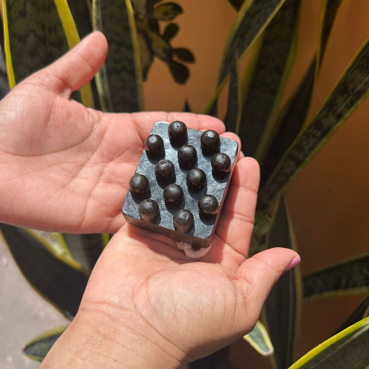 Jabón Exfoliante de Café y Cacao con Aceite de Mandarina