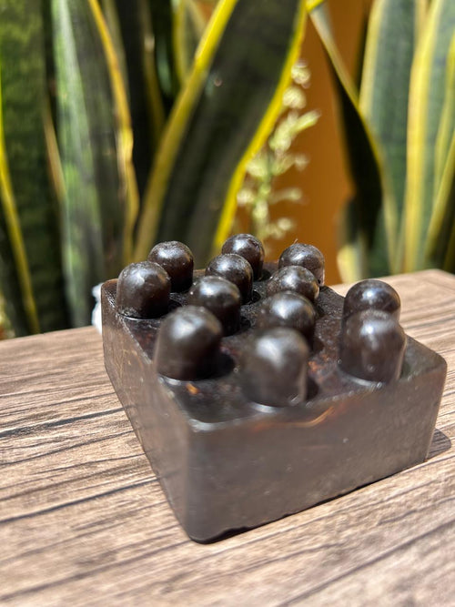 Jabón Exfoliante de Café y Cacao con Aceite de Mandarina
