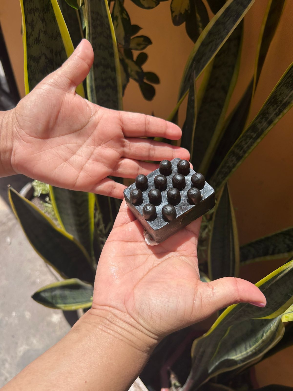 Jabón Exfoliante de Café y Cacao con Aceite de Mandarina