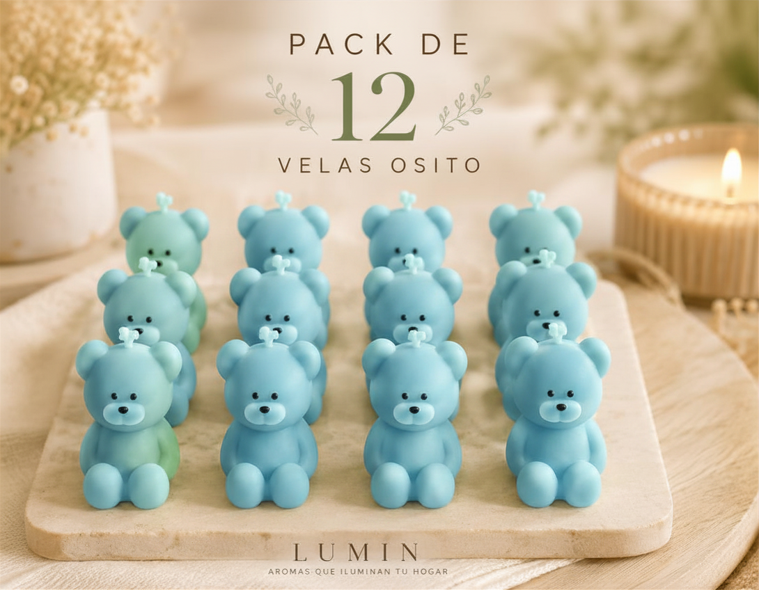 Pack de Velas Decorativas Lumin