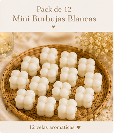 Pack de Velas Decorativas Lumin