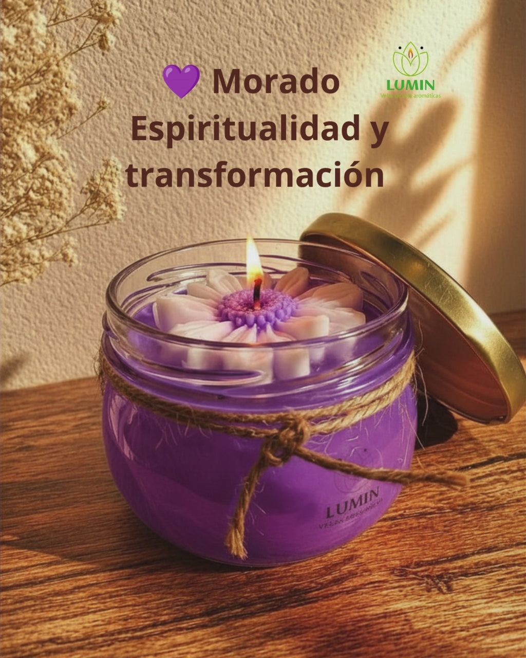 Vela Aromática de Intención