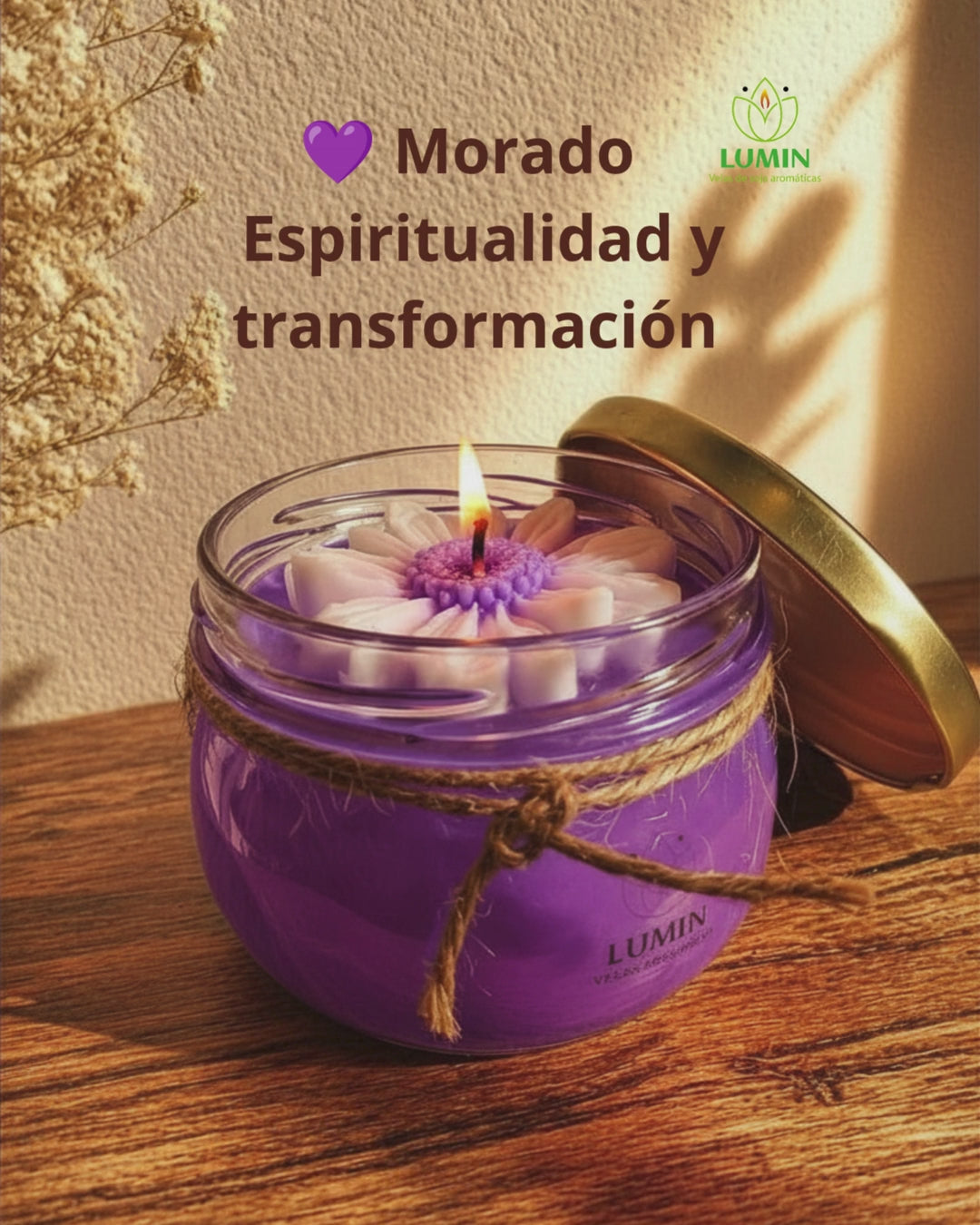 Vela Aromática de Intención