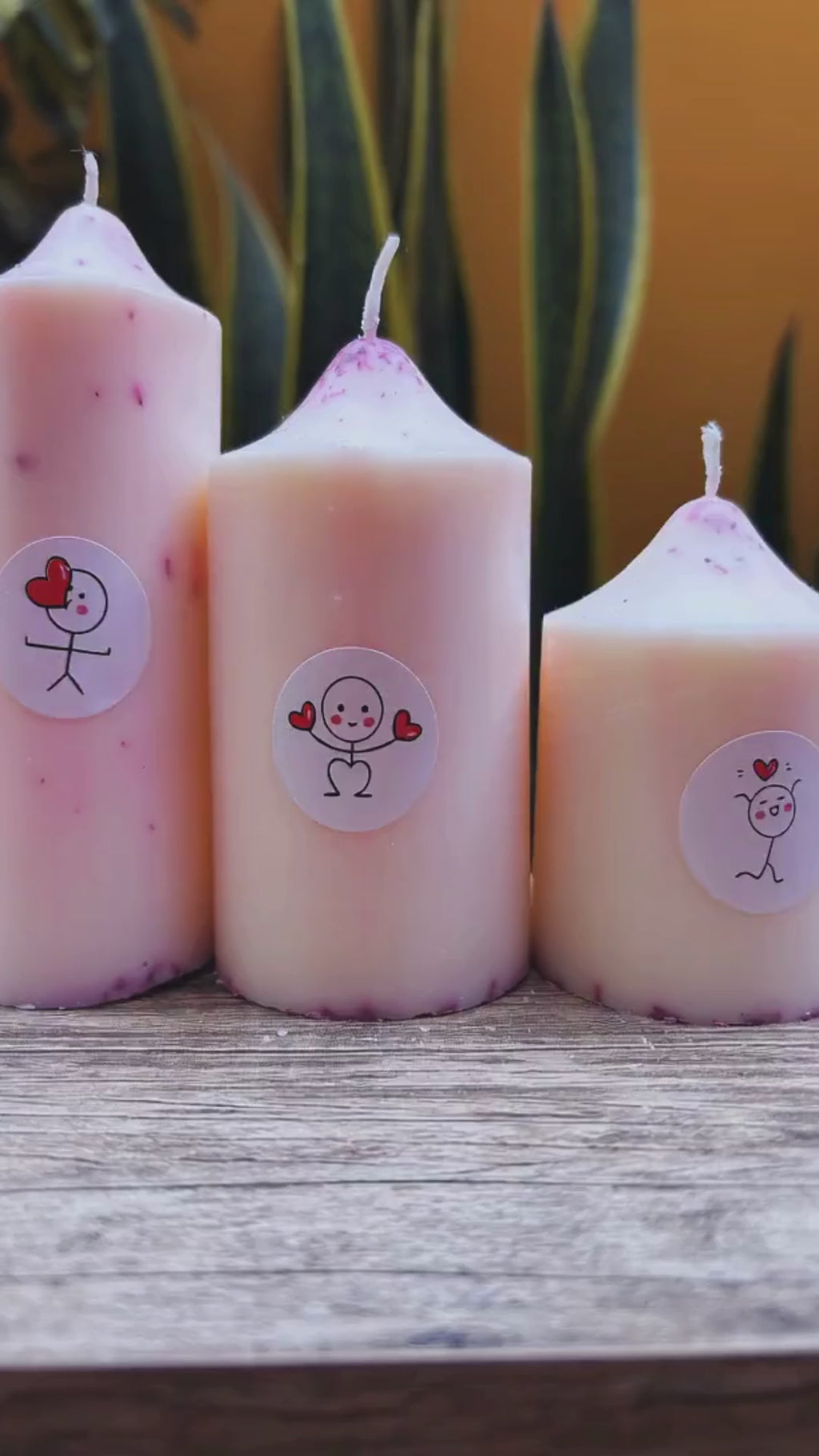 Pack - Velas Aromáticas  Amor
