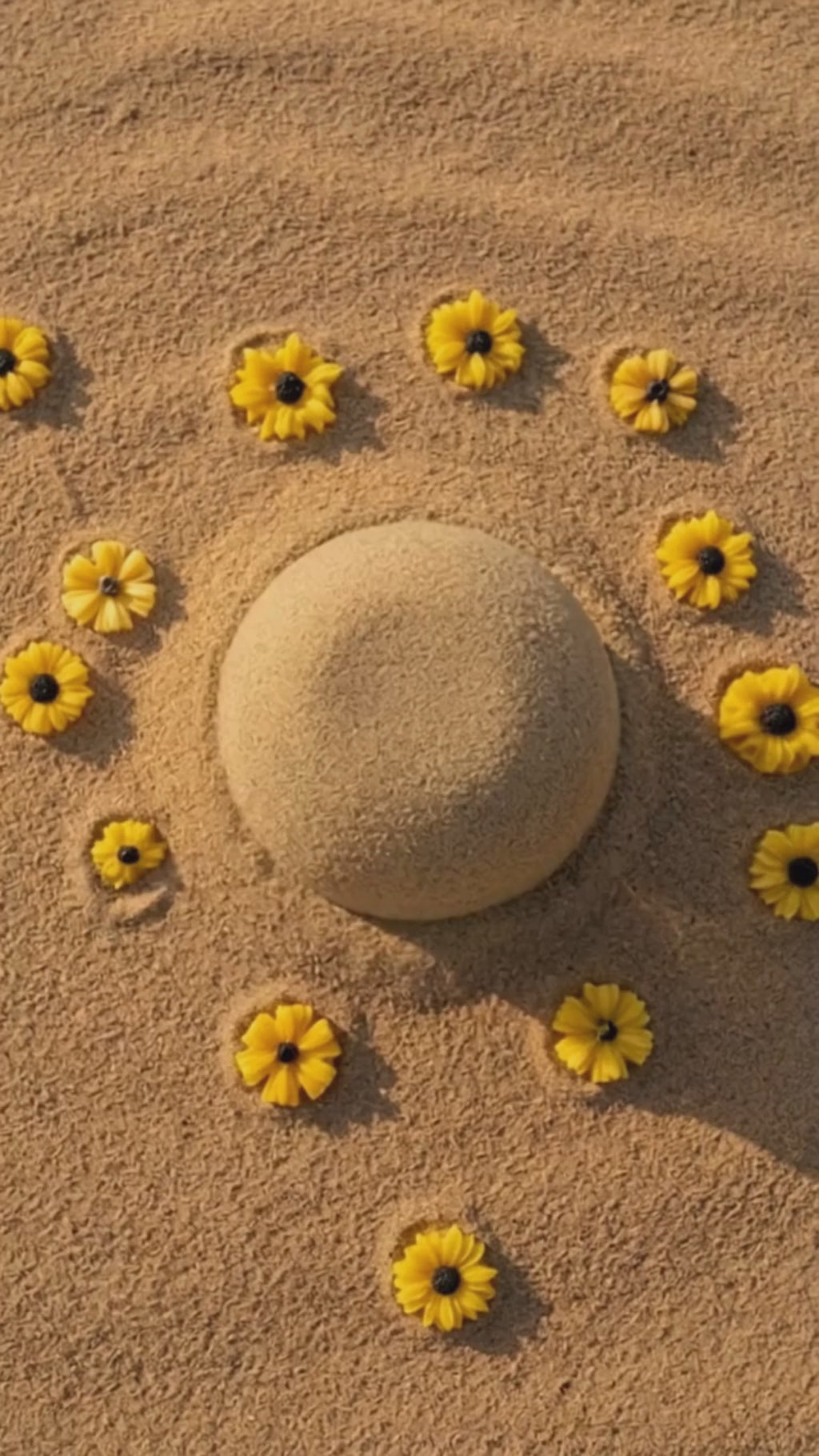 Vela Aromática De Girasol