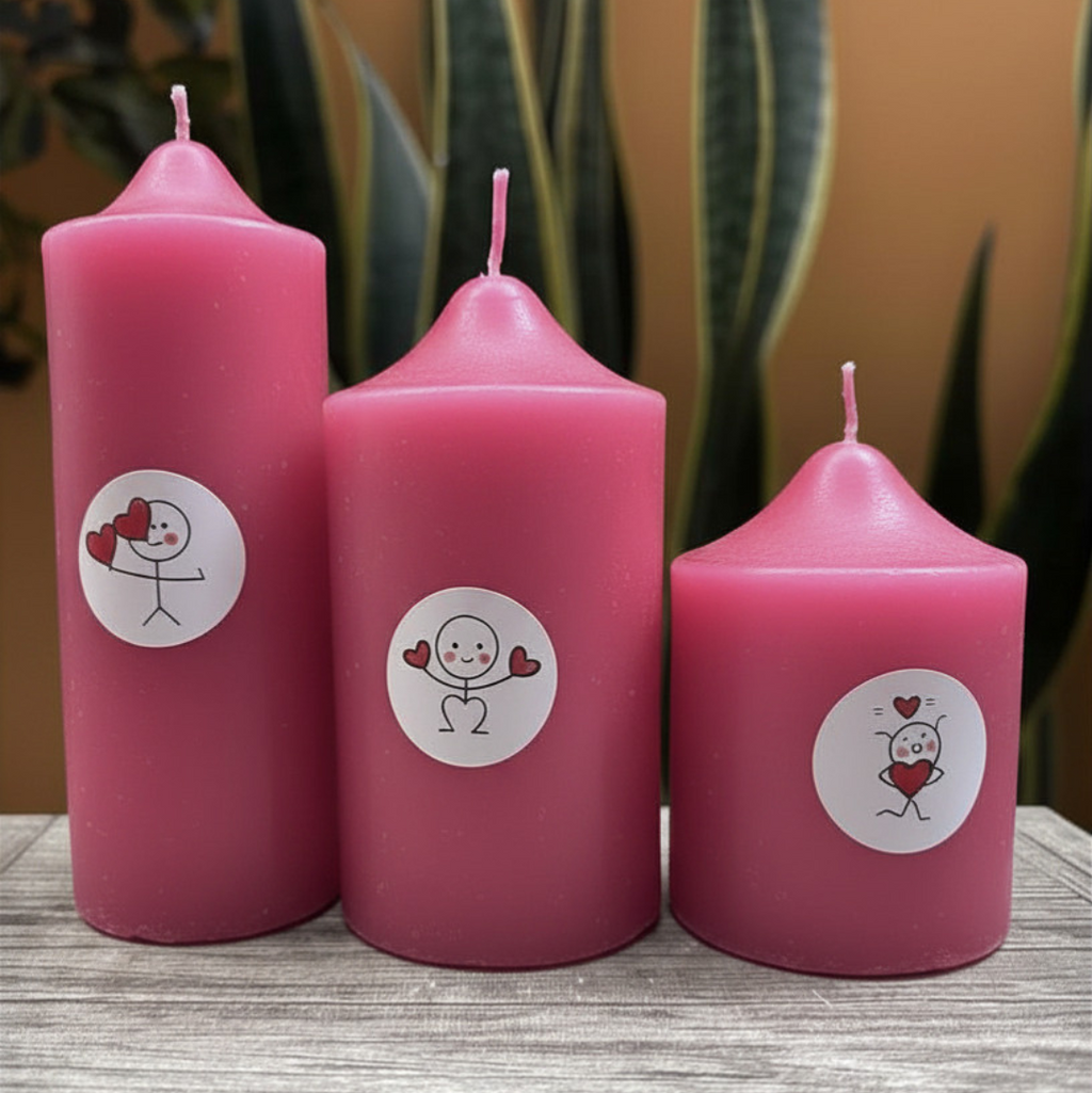 Pack - Velas Aromáticas  Amor