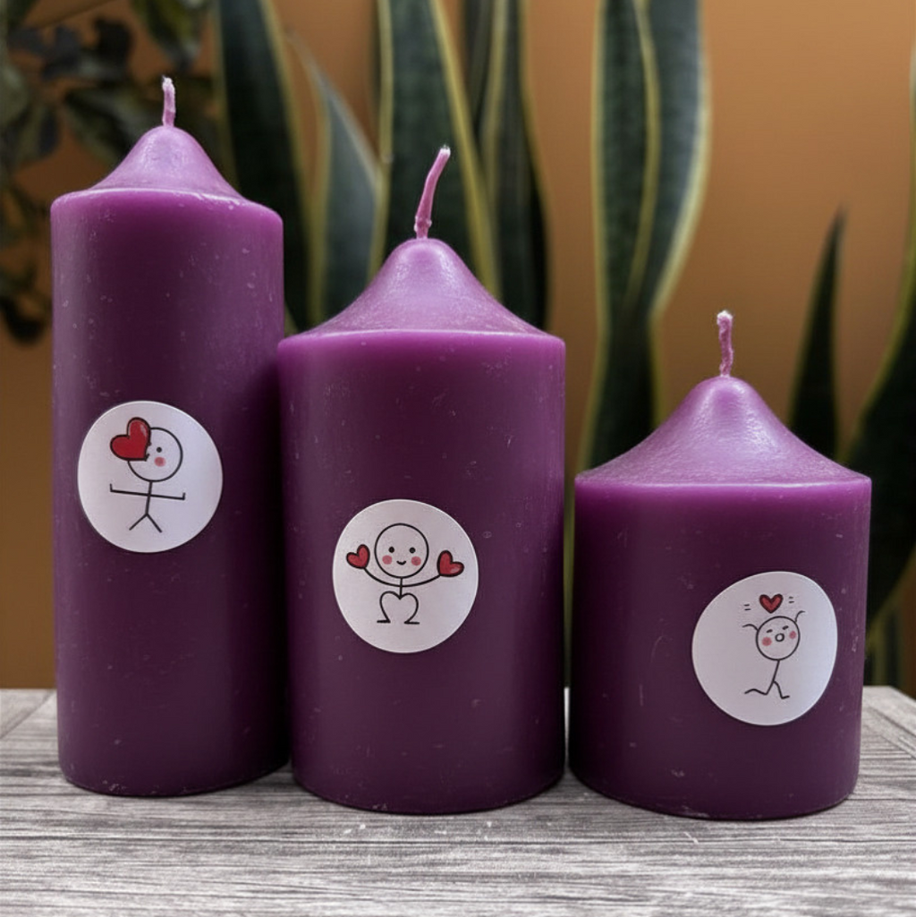 Pack - Velas Aromáticas  Amor