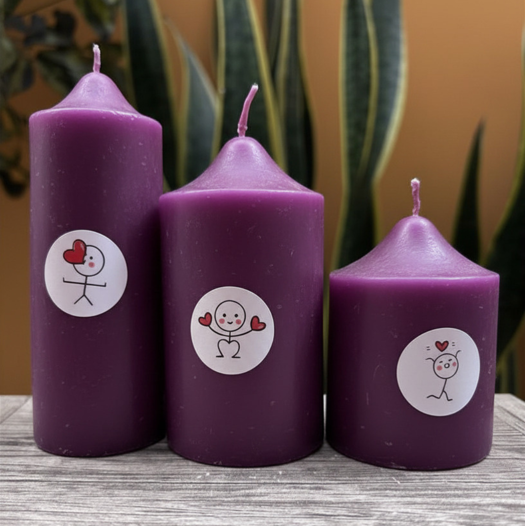Pack - Velas Aromáticas  Amor